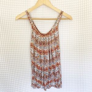 Joie Floral/Damask Print Tank Top